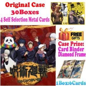 Newest Wholesale Xingju Culture Jujutsu Kaisen Colored Paper JJK Trading Collection Card Anime Gojo Nanami ACG TCG Hobbies Gift