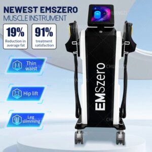 Emszero Body Sculpting Machine Ems Electromagnetic Stimulate RF Slimming Machine 15 Tesla Fat Reduction SPA Equipment Free US