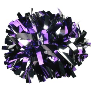 30pcs 2025 New Cheerleading Metallic Pom Poms for Cheerleaders with Factory Price