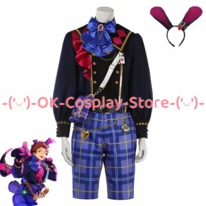 Game Ensemble Stars Rabits Nito Nazuna Shino Hajime Tenma Mitsuru Cosplay Costume Halloween Carnival Uniforms Suit Custom Made