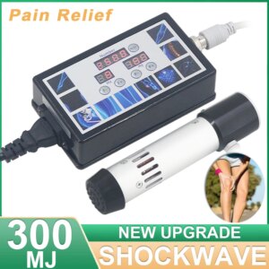 2025 Shockwave Therapy Machine Adjustable Energy 300MJ Easy Operation Effectively For ED Treatment Muscle Massage Relaxation