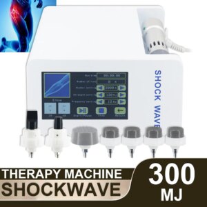 Professional Shockwave Therapy Machine Relieve Tennis Elbow Pain Relief Body Relax Shock Wave Equipment 300MJ Home Use