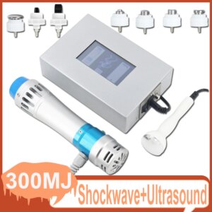 300MJ New Upgrade Shockwave Therapy Machine 2In 1 Shock Wave Erectile Dysfunction Treatment Pain Relief Body Massage Equipment