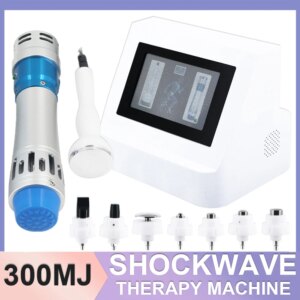 Shockwave Therapy Machine ED Treatment Relieve Neck Waist Pain Muscle Relaxation Body Massage New 300MJ Shock Wave