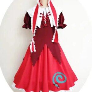 Touhou Project Kagiyama Hina Oriental Fengshen Record Dress Cosplay Costume Cos Game Anime Party Uniform Hallowen Play Role