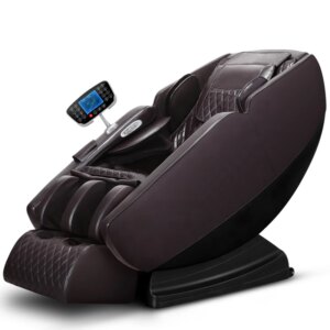 Fuan Leercon 2024 Auto Scan SL Track Jade Roller Manipulator Thai Stretching Space Saving Zero Gravity Full Body Massage Chair