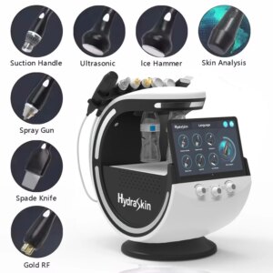 7 in 1 Hydro Dermabrasion Facial Machine Aqua Peel Machine Hydro Facial Beauty kin Deep Cleaning Water Machine 
