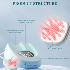 LASTEK Painless Prostate laser Therapy for BPH 650nm Red Light for Prostatitis Body Massager No Side Effect