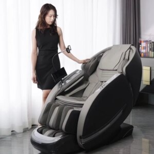 GUOHENG 2024 Chair Massage Luxury 4d Wireless Charging Voice Massage Chair zero Gravity