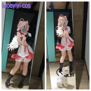 Game Wuthering Waves New Mooyiyi cos Encore Cosplay costume Halloween Christmas Role Playing Party Comic XS-XXL costume