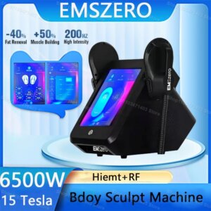 15 Tesla Emszero Body Sculpting Machine Weight Loss 6500W EMS Muscle Stimulation EMSzero Fat Reduction Beauty Equipment