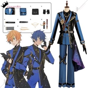 Stars Pjsk Cosplay Costume metal parts Ensemble Aoyagi Toya/Kamishiro Rui/Tenma Tsukasa/Shinonome Akito Role-play Suit uniforms