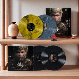 Genuine “Black Myth: Wukong” Game Music Collection, Physical Album, Vinyl Record, Colored Glue Gift Box Limited Edition