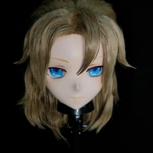 (NFD02)Customize Full Head Quality Handmade Female/Girl Resin Japanese Animego Cartoon Character Kig Cosplay Kigurumi Mask