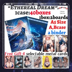 2025 Newest Ethereal Dream A5 Size Waifu Boards Goddess Story Collection Card Swimsuit Bikini Booster Box Habbies Gift