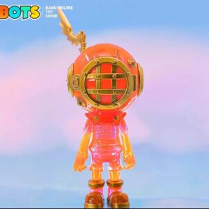 Sank Toys Sank The Child Little Sank Neon Orange Resin Painted Collection Figurine Figure Model Statue