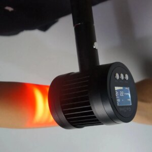 808nm Laser LLLT Handheld Physiotherapy Kit Infrared Acne Treatment Kit Skin Care Kit with Pain Relief Function