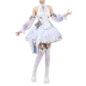 Custom Enna Alouette New Cosplay Costume NIJISANJI EN Ethyria Cosplay Clothes for Girl Women Lolita Dress Performance Costume