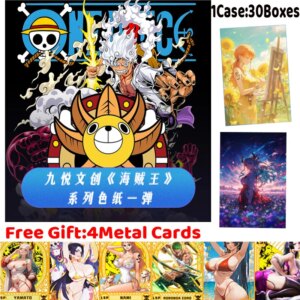 JiuYue Culture One Piece Acrylic Board Collection Card Rare Booster Box Magic High Energy Limited Anime Card Kids Gifts