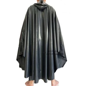 Sexy Latex Multi-Function Waterproof poncho raincoat