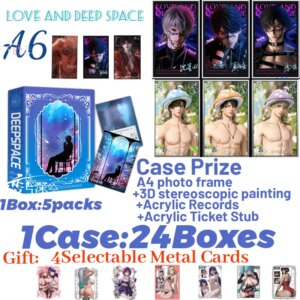 New Ou Love A6 Size Love and Deep Space Colored Paper Shen Xinghui, Qin Che, Qi Yue Themed Sticker Bookmark Mini Card Lomo Gifts
