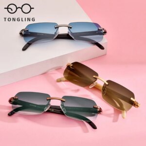 New Stylish HighQuality Horn Temples Sunglasses Premium UV Protection Unisex Design Trendy and Durable Eyewear for Men and Women