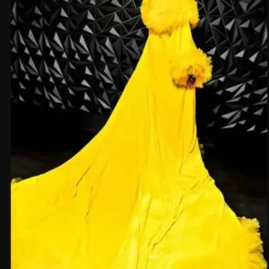 wedding Beauty pageants party Fashion Stage Tulle pleated ruffle edge velvet Cathedral Cloak Long sleeves jacket custom color