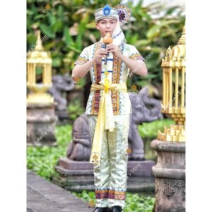 Thailand Traditional Clothing for Men Tops Pants Hat Dai Ethnic Set Performances Stage Shows Events Jacquard Thai Costumes
