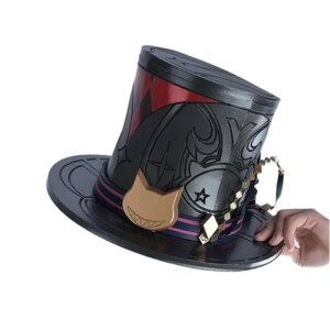 Game Lyney Anime Cosplay Hats Genshin Impact Lyney Cosplay Hats 3D Printing Accessories Toys Props Halloween Carnival For Women