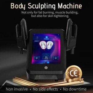 15Telsa 200HZ 6500W RF Body Sculpting Machine Muscle Stimulation Slimming Weight Loss Electromagnetic Tech Portable
