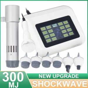 Shockwave Therapy Machine For ED Treatment Relieve Muscle Soreness Body Massage Fatigue Relax Shock Wave Massager 300MJ Home Use