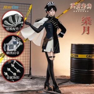 Reverse:1999 Liang Yue Cosplay Costume Cos Game Anime Party Uniform Hallowen Play Role Clothes Clothing HERO Cos
