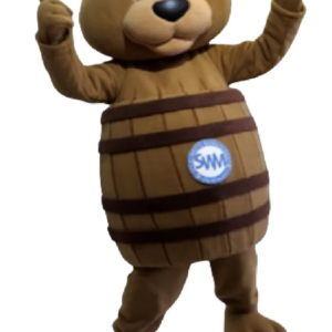 barrel bear mascot costume custom fancy costume anime cosplay kit mascotte theme fancy dress carnival costume b0251