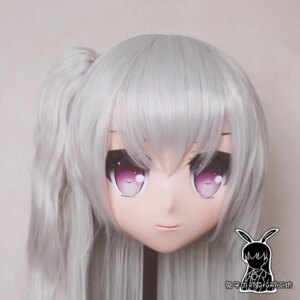 (KM5166)Quality Handmade Female/Girl Resin 3/4 Head Japanese Cartoon Character Cosplay Kigurumi Mask Crossdresser