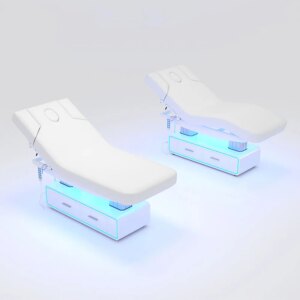 Professional Portable Adjustable Height 4 Motors Spa Beauty Salon Massage Tables & Beds