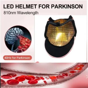 810nm Clinical Depression Center Recommend Neuromodulacion Brain Wave Led Red Light Therapy Helmet 40Hz for Parkinson Insomnia