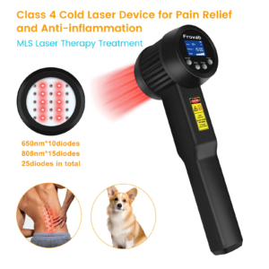 Pet And Human Cold Laser Therapy Chiro Laser Treatment for Muscle Pain Relief Knee Arthritis Deep Tissue Repair Health Care