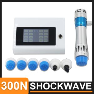 300MJ Professional Shockwave Therapy Machine ED Treatment Shock Wave Equipment Sport Injury Pain Relieve Muscle Body Massager