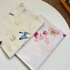 Cotton 20 and Linen Fabric Digital Printed Children’s Clothing Shirt Hanfu New Chinese