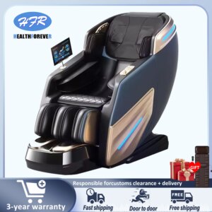 2024 Best Electric Full Body Luxury High-End Electric 4D Massage Chair 3D Zero Gravity Full Body Stretching Massage Chair