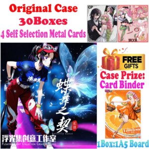 2025 Newest Case Wholesale Fuguangji A5 Size Demon Slayer Waifu Collection Board Shinobu Playing Card CCG TCG Art Gift