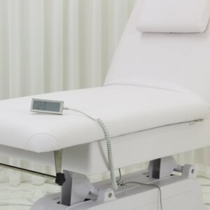 DM Reclining Salon beuty Black Base Adjustable Height Hydraulic Portable Electric Treatment Massage Facial Bed Derma Chair