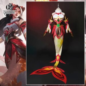 Game LOL Oceanic Goddess Nami Cosplay Outfit Halloween Women Suit New Skin Game LOL Mythmaker Nami Cosplay Costume