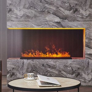 5 year warranty automizing 5d mist steam electric fireplace water vapor chimney 1500mm