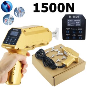 1500N Electric Chiropractic Adjust Tool Chiropractor Adjustable Spinal Correction Gun Bone Spine Massager Therapy Machine
