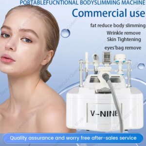 Portable V9 Vela Body Shape Weight loss Vacuum 80K Cavitation Slimming Roller Shaping Massage Machine Fat Removal Face lift 2025