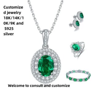 Jewellry Custom Orders 18K/14K/10K/9K and S925 Silver High Jewelry Available