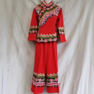 New Style Women’s Cloth Cluster Suit Costumes Dangling Beads Pants