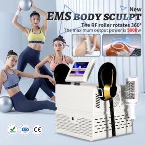 2025 Neo Machines RF Ems Electromagnetic Body Sculpting Muscle Stimulation Fat Burning Fat Removal.