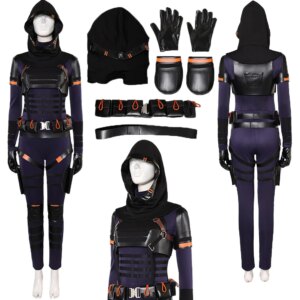 Movie Bolts of Thunder Cosplay Task Master Jumpsuit Party Roleplay Costume Female Adult Suits Outfit Halloween Carnival Party